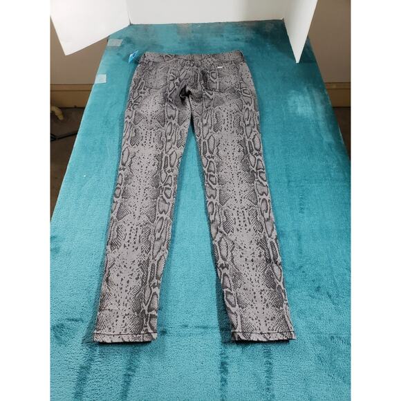 Guess Jeans Sz 27 Womens Gray Python Stretch Pants Mid Rise Skinny Ladies NWT - Picture 11 of 14